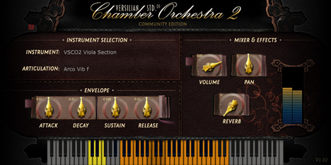 VSCO2 Viola Section - free Viola section plugin