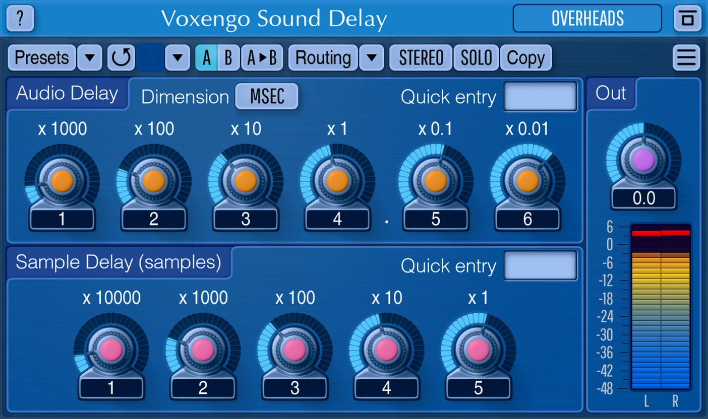 Sound Delay