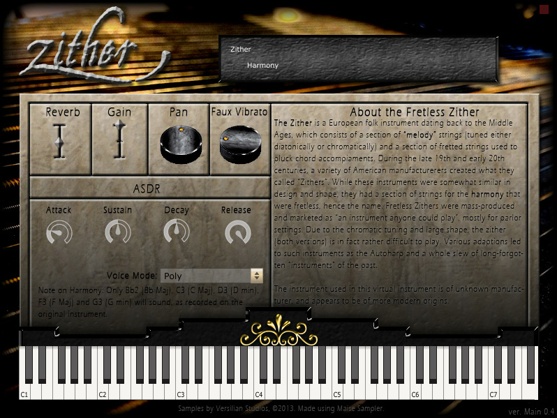 Fretless Zither