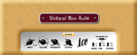 Ace - free Vintage tube amp plugin