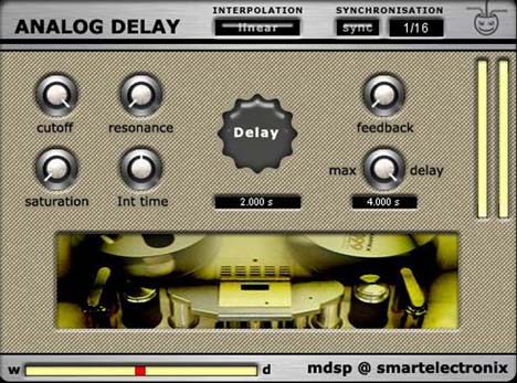 AnalogDelay - free Delay plugin