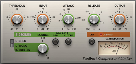 as_fbComp - free Feedback / side-chain compressor plugin