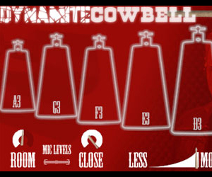 Dynamite cowbell