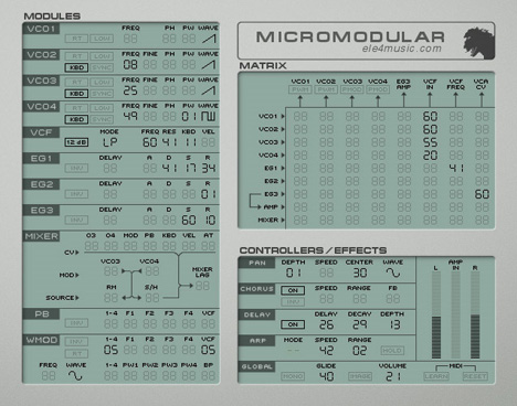 Micro Modular - free Modular synth plugin