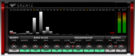 Erzatz - free Vocoder / pitch shifter plugin