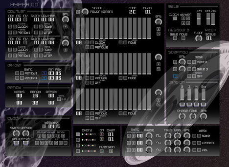 Hyperion - free Sequencers / Modulations plugin