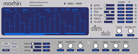 machin - free Randomised multi-effect plugin