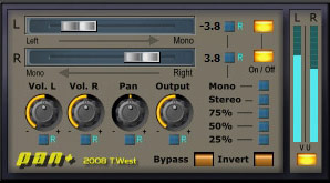 PanBundle - free Stereo processor plugin