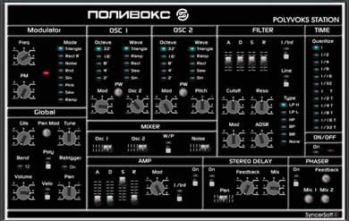 Polyvoks - free Analog synth plugin