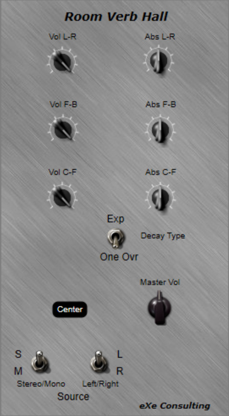 RoomConvp - free Room modelling reverb plugin