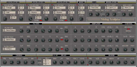 String Sculptor 2 - free String synth plugin
