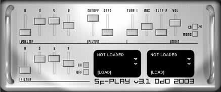 Sfplay - free Sampler plugin