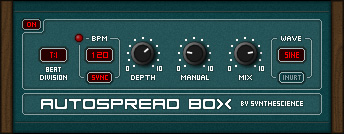 Autospread Box - free Stereo processor plugin