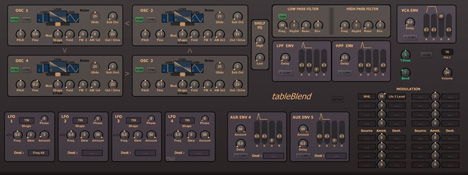 tableBlend - free DSI Prophet 12 emulation plugin