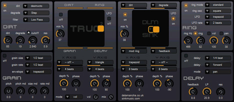 Truc2 - free Modulated multi-effect plugin