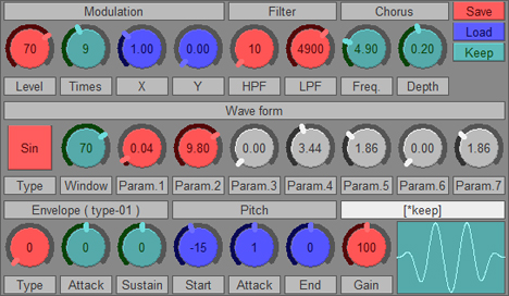 ttm006 - free Digital synth plugin