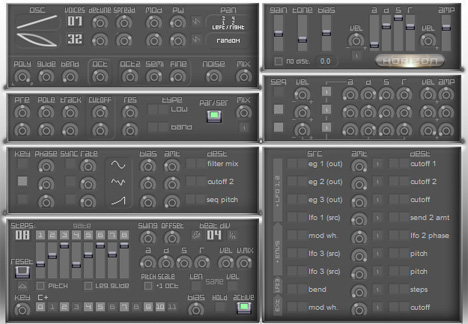 Horizon - free Sequencer synth plugin