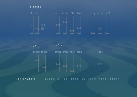 Waterverb - free Randomised reverb plugin